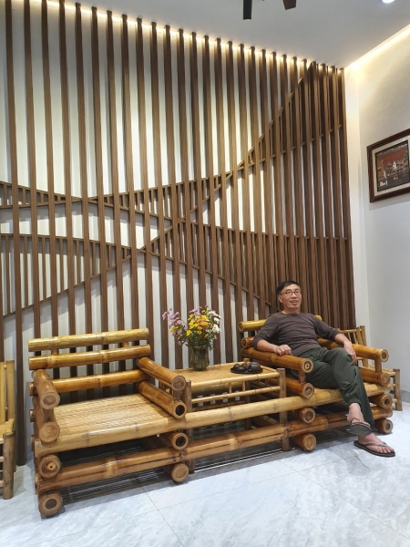 Bamboo chair