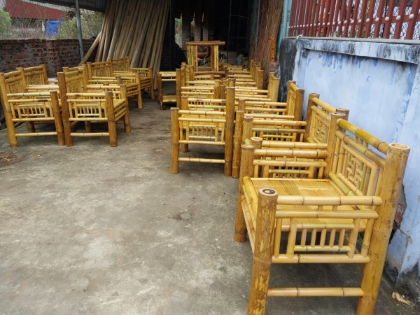 Bamboo chair