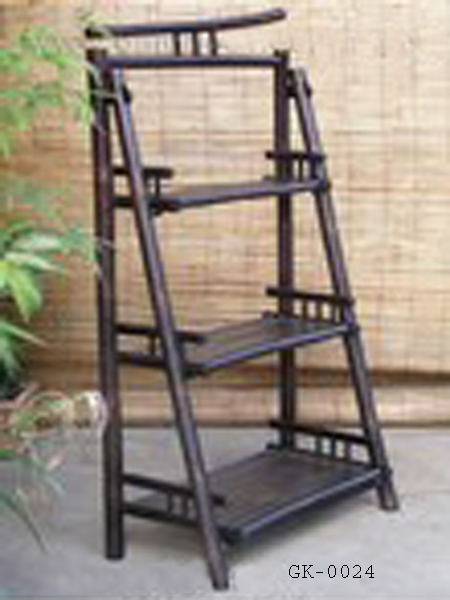 Bamboo shelf