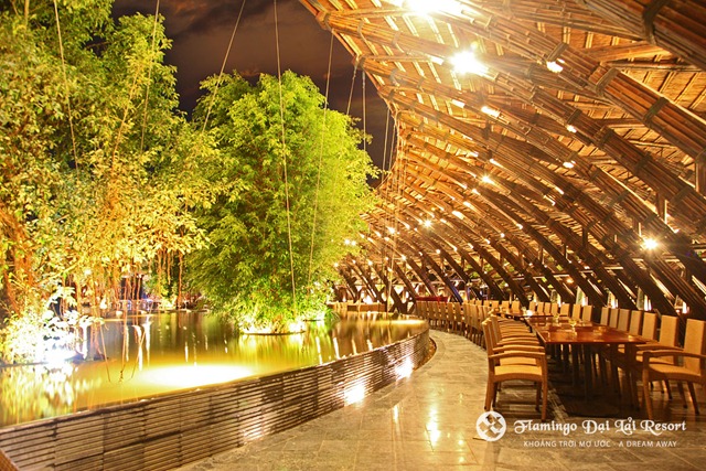 Bamboo house