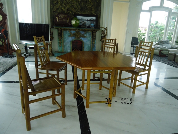 Dining room table and chair