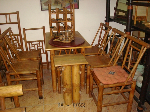 Dining room table and chair