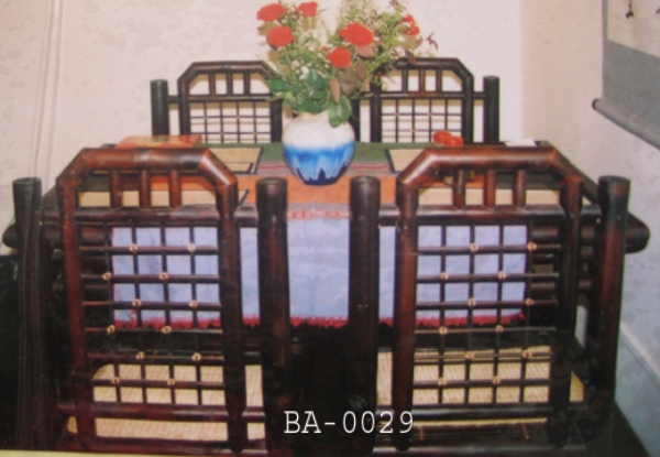 Dining room table and chair