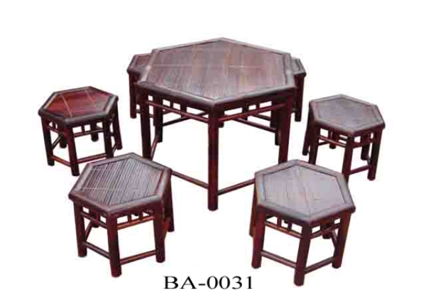 Dining room table and chair