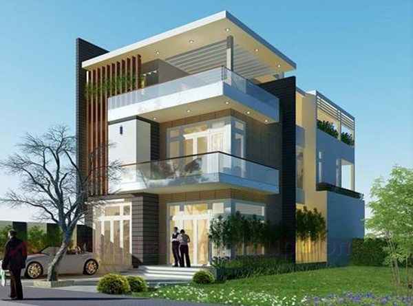 modern villa