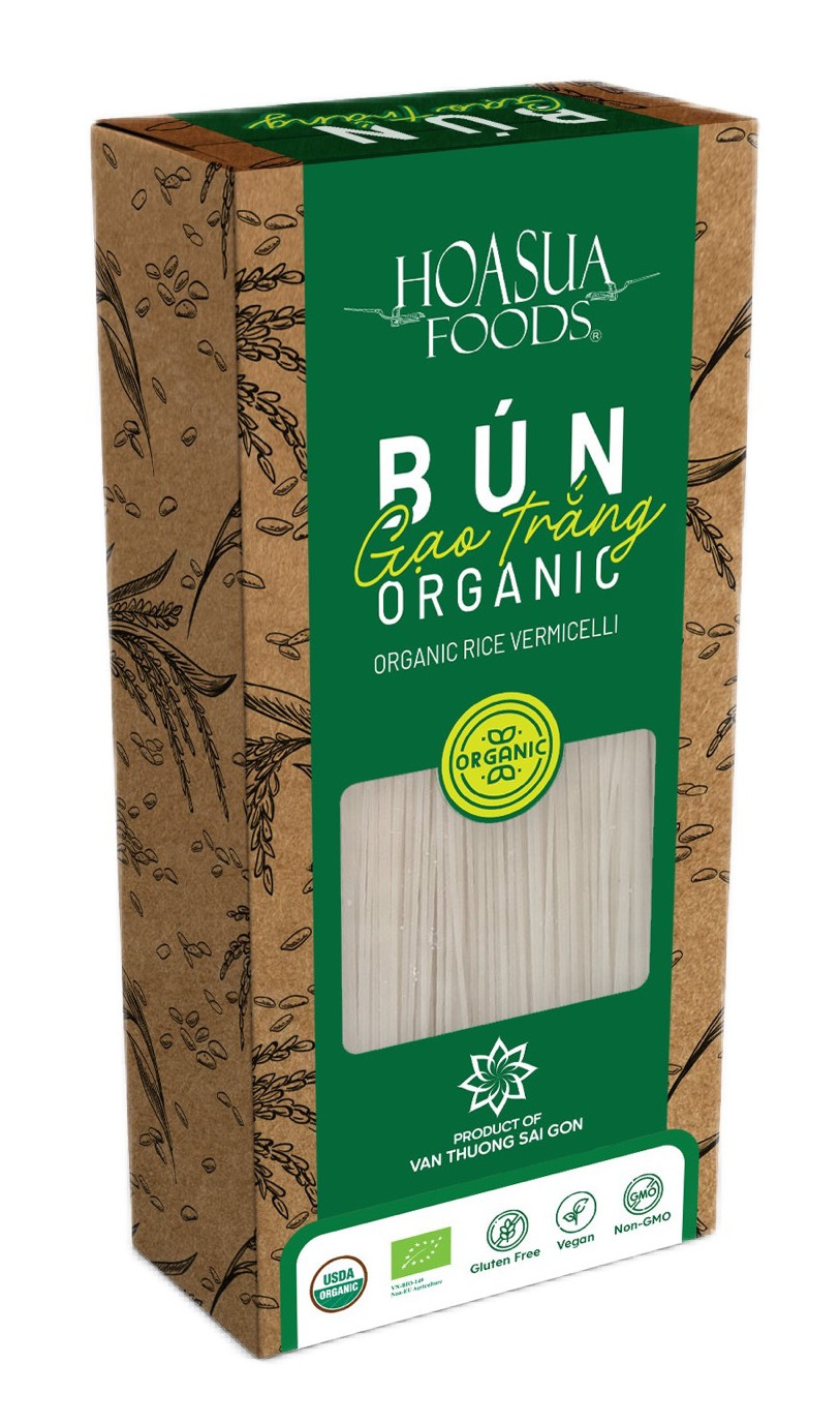 Organic white rice noodles
