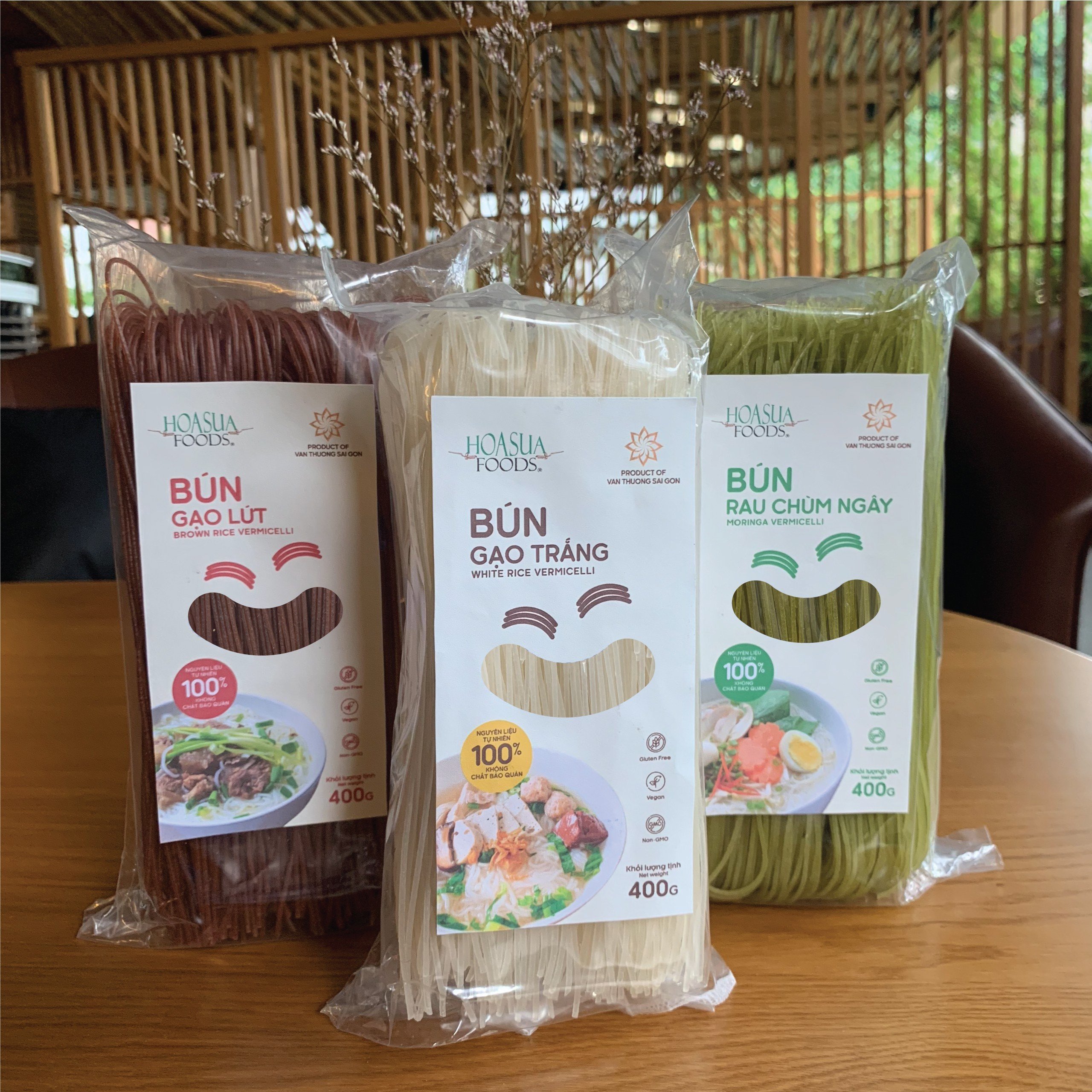 Organic rice noodles