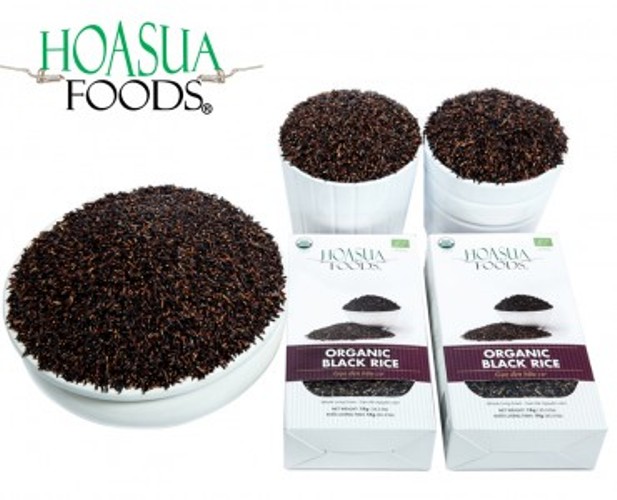 Organic black jasmine rice