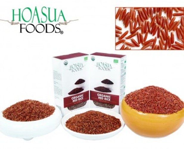 Organic red jasmine rice
