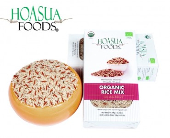 Organic colour jasmine rice