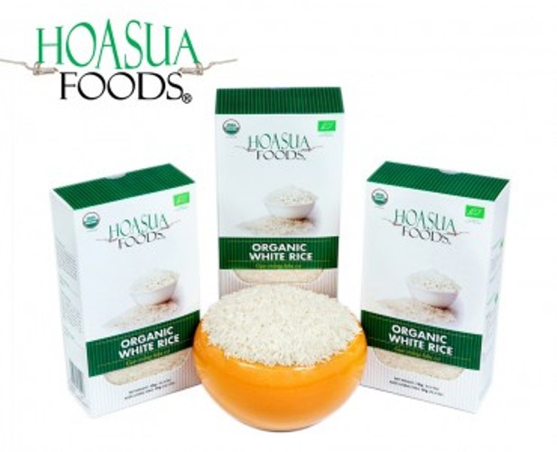 Organic white jasmine rice