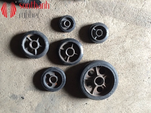 Rubber wheels