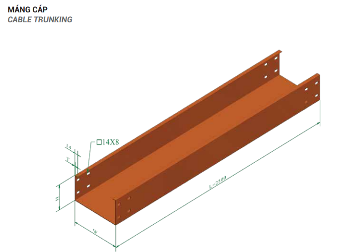 Cable trunking