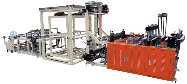 Automatic nonwoven fabric bag production machine