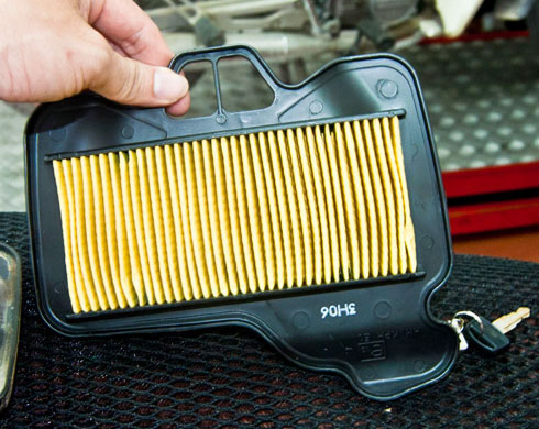 Industrial oil - air filter