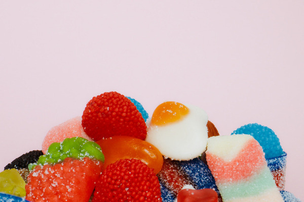 Gummy powder