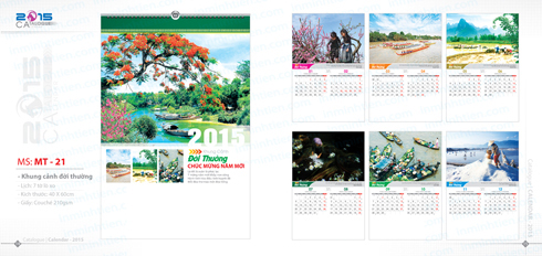 Calendar printing