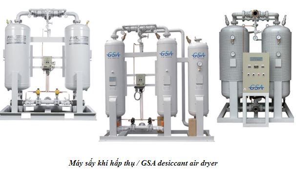 Absorption air dryer