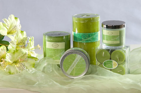 Scented candles flavor