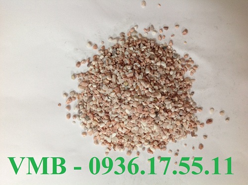 Pink gravel