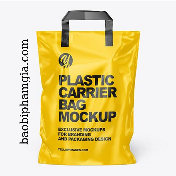 Plastic bags with handles