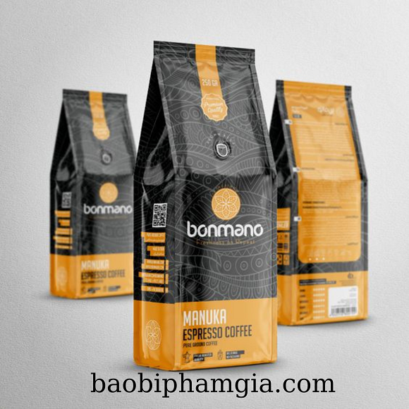Zip bags for coffee