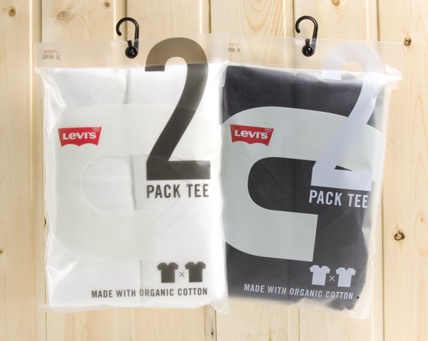 Zipper bags with plastic hooks