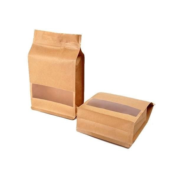 Paper zip bags for dried foods