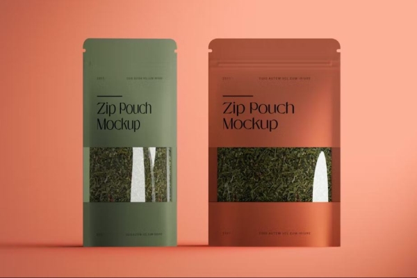 Zip bags for foods