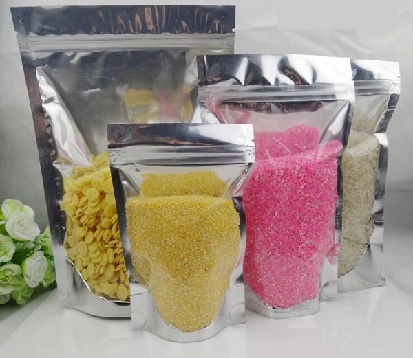 Zip bags for foods