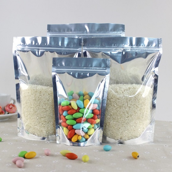 Zip bags for foods