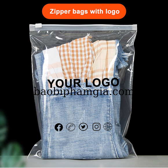 Zip bags for clothes