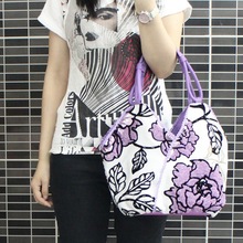 Hand embroidered handbag