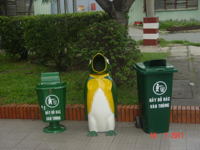 Trash cans