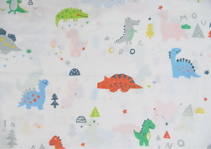 Two-layer bamboo muslin cloth