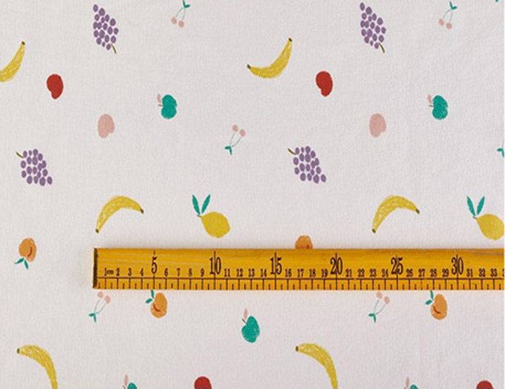 Patterned cotton fabric