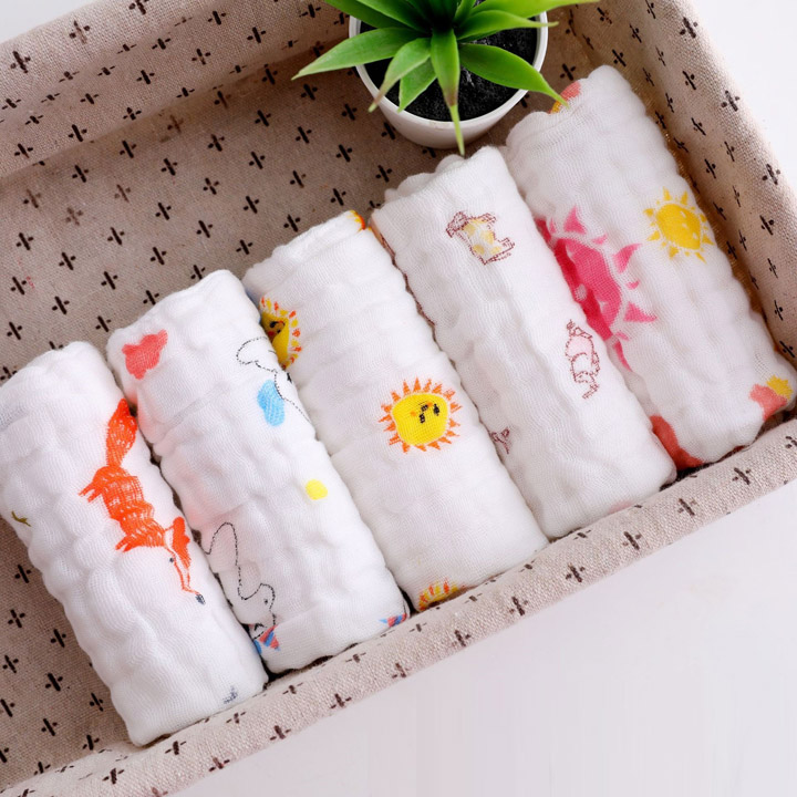 Crinkled muslin fabric (for towels & blankets)