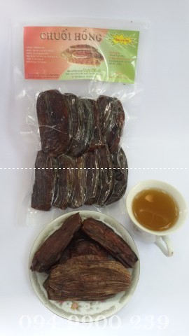 Soft dried banana