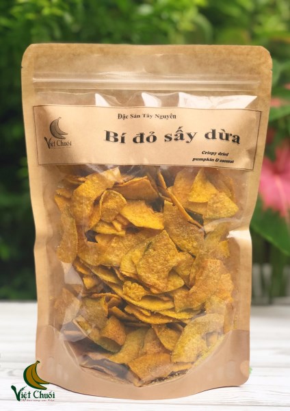 Dried pumpkin with coconut