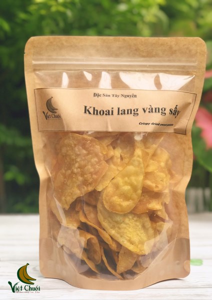 Crispy dried banana