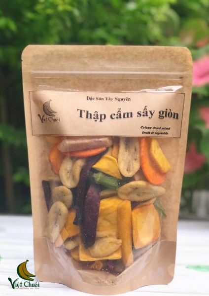 Crispy dried mixed fruits