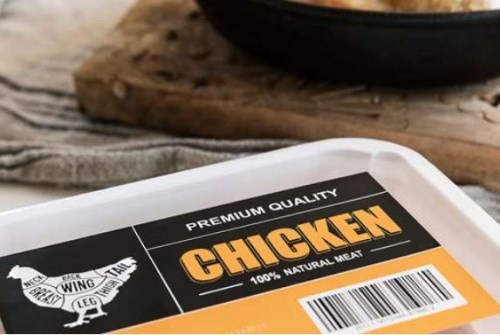 Self-adhesive label