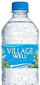 Bottled water label printing