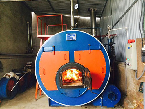 Wood fired boiler