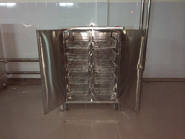 Dish drying cabinet