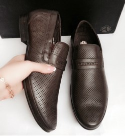 Leather shoes