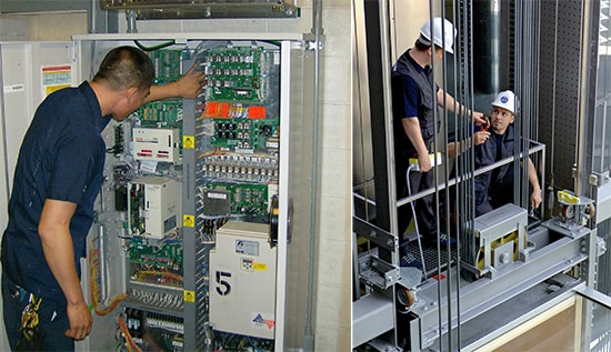 Elevator maintenance