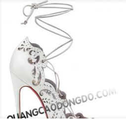 Laser cutting on shoes