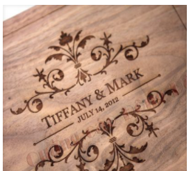 Laser cutting on wood