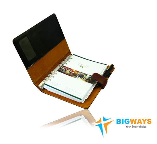 Leather notebook